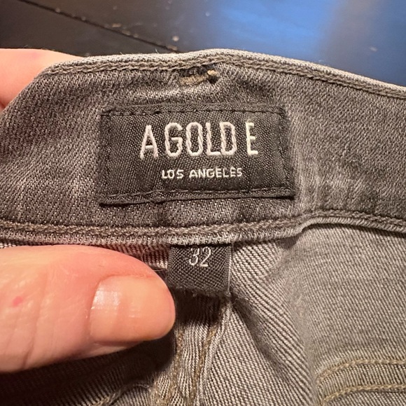 Agolde Sophie Gray Jeans - Picture 4 of 9